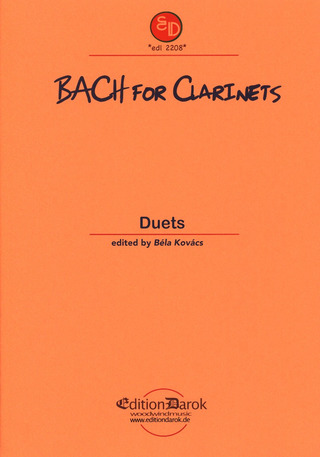 Johann Sebastian Bach: Bach for Clarinets