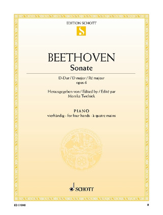 Ludwig van Beethoven - Sonate facile D-Dur