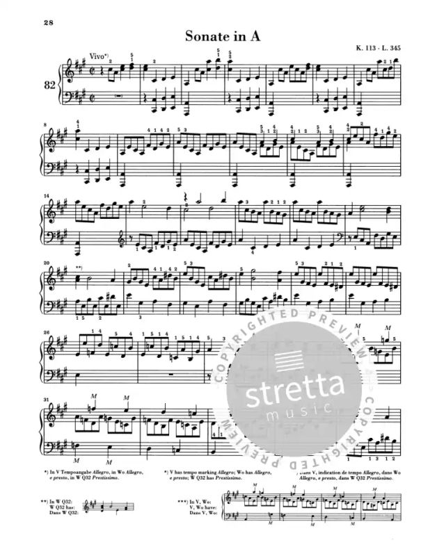 Domenico Scarlatti: Ausgewählte Klaviersonaten IV (4)