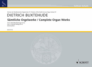 Dieterich Buxtehude - Œuvres complètes pour orgue