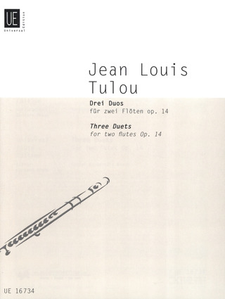 Jean-Louis Tulou - 3 Duos op. 14