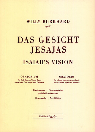 Willy Burkhard - Isaiah's Vision op. 41