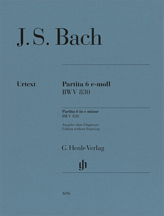 Johann Sebastian Bach - Partita Nr. 6 e-moll BWV 830