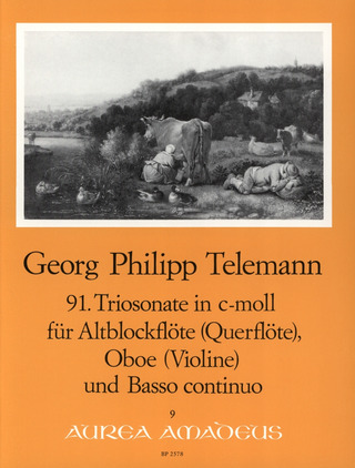 Georg Philipp Telemann - 91. Sonata a tre in C minor TWV 42:c2