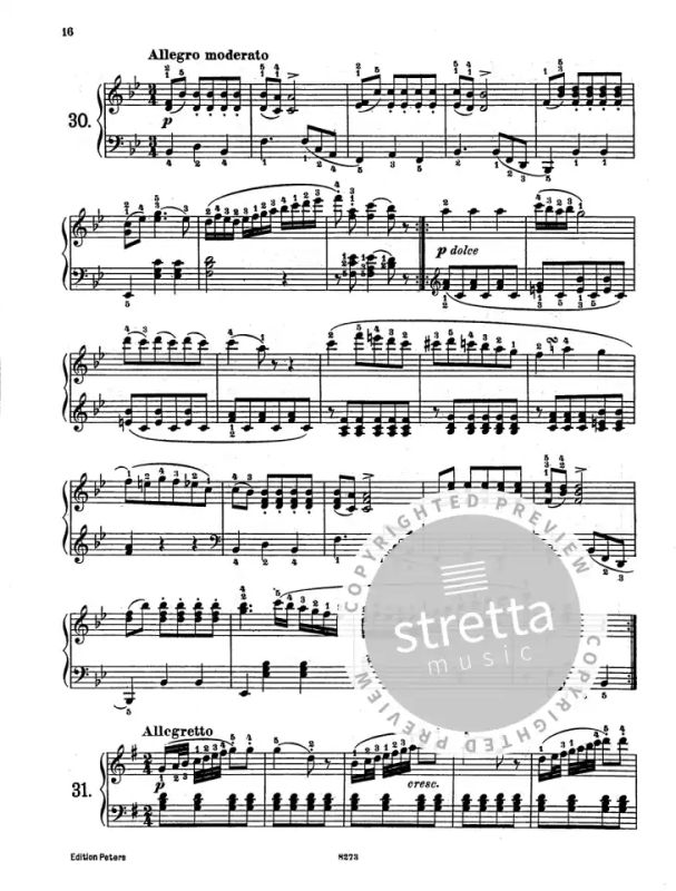 Carl Czerny - 50 Übungsstücke für Anfänger op. 481