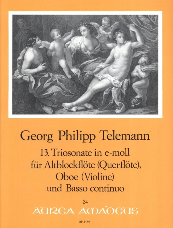 Georg Philipp Telemann - Triosonate 13 E-Moll Twv 42:E6