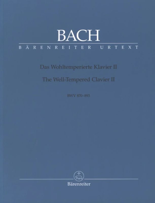 Johann Sebastian Bach - Das Wohltemperierte Klavier II