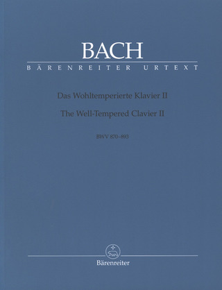 Johann Sebastian Bach: The Well-Tempered Clavier II