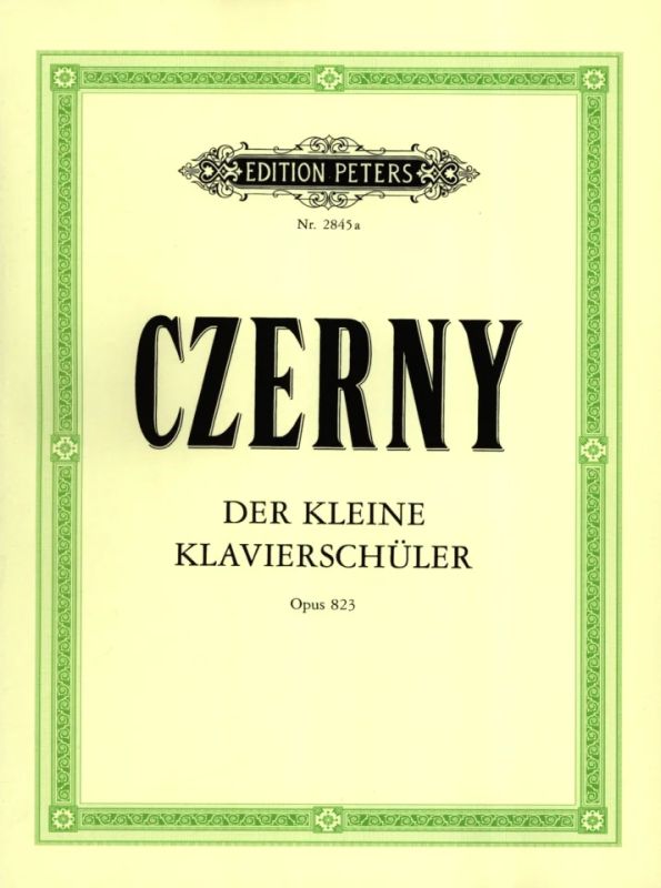 C. Czerny - Der kleine Klavierschüler op. 823