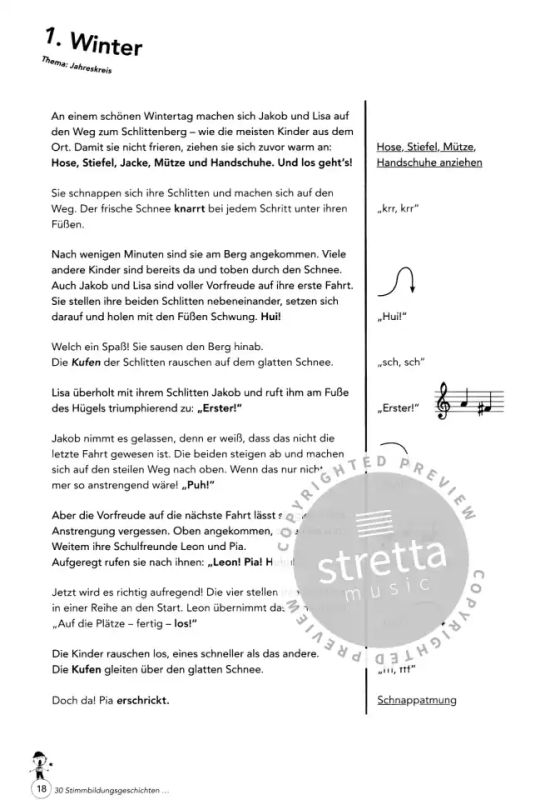 Monika Strobl - 30 Stimmbildungsgeschichten zum Nach- und Mitmachen (1)