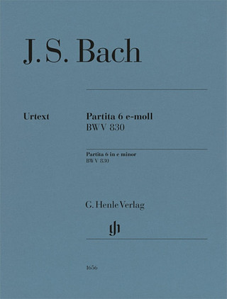 Johann Sebastian Bach - Partita Nr. 6 e-moll BWV 830