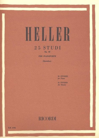 Stephen Heller - 25 Studi op. 45