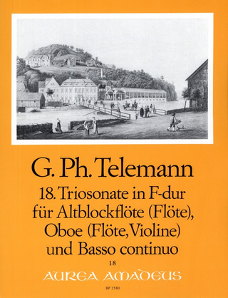 Georg Philipp Telemann - Triosonate 18 F-Dur Twv 42:F15