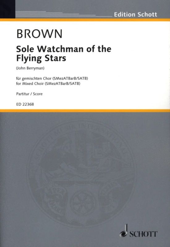 Matthew Brown - Sole Watchman of the Flying Stars