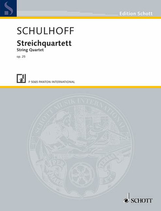 Erwin Schulhoff - String Quartet