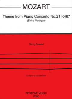 Wolfgang Amadeus Mozart - Theme from Piano Concerto KV467