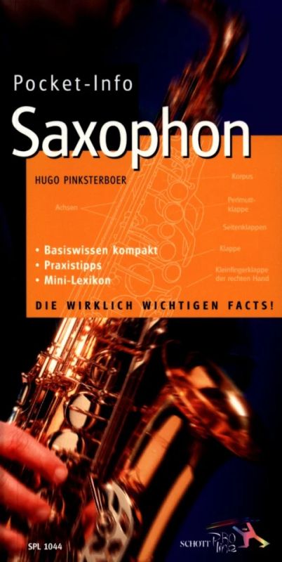 Hugo Pinksterboer - Pocket-Info Saxophon