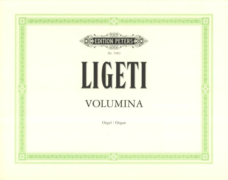 György Ligeti - Volumina
