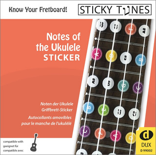 Sticky Tunes: Noten der Ukulele