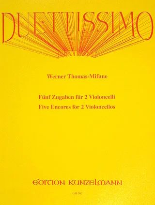 Werner Thomas-Mifune - Duettissimo: Zugabestücke