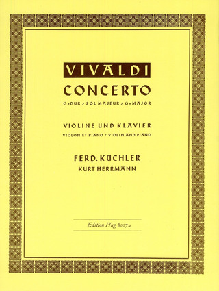 Antonio Vivaldi: Konzert G-Dur