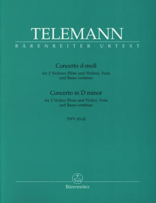 Georg Philipp Telemann - Concerto d-Moll TWV 43:d2
