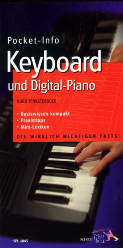 Hugo Pinksterboer - Pocket-Info Keyboard und Digital-Piano