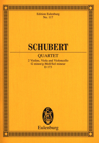 Franz Schubert - String Quartet G minor op. posth. D 173
