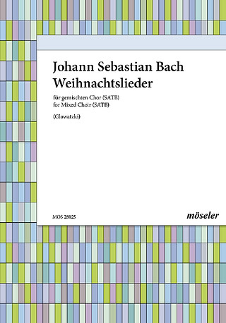 Johann Sebastian Bach - Weihnachtslieder zu vier Stimmen