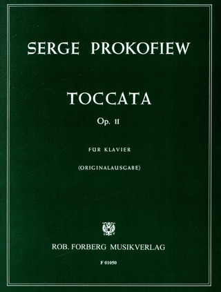 Sergei Prokofiev: Toccata Op 11