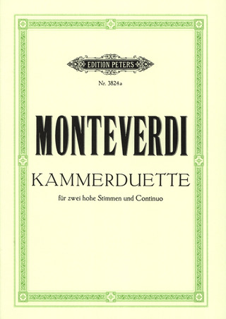 Claudio Monteverdi - 6 Kammerduette