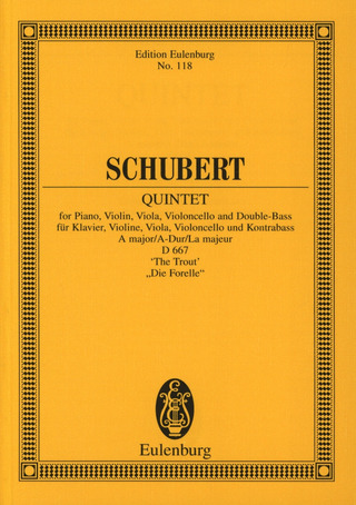 Franz Schubert - Quintet in A major op. 114 D 667