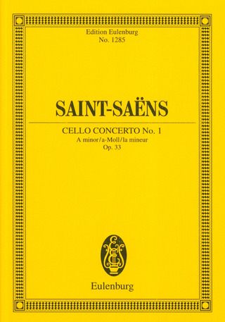 Camille Saint-Saëns: Konzert Nr. 1  a-Moll op. 33