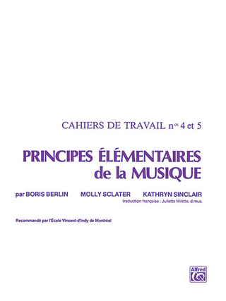 Boris Berlin - Principes Elementaires de la Musique Volumes 4 & 5