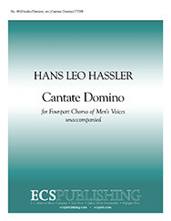 Hans Leo Haßler - Cantate Domino