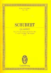 Franz Schubert - Streichquartett  Es-Dur op. 125/1 D 87
