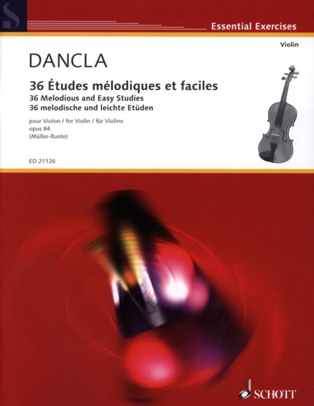 Charles Dancla - 36 Études mélodiques et faciles