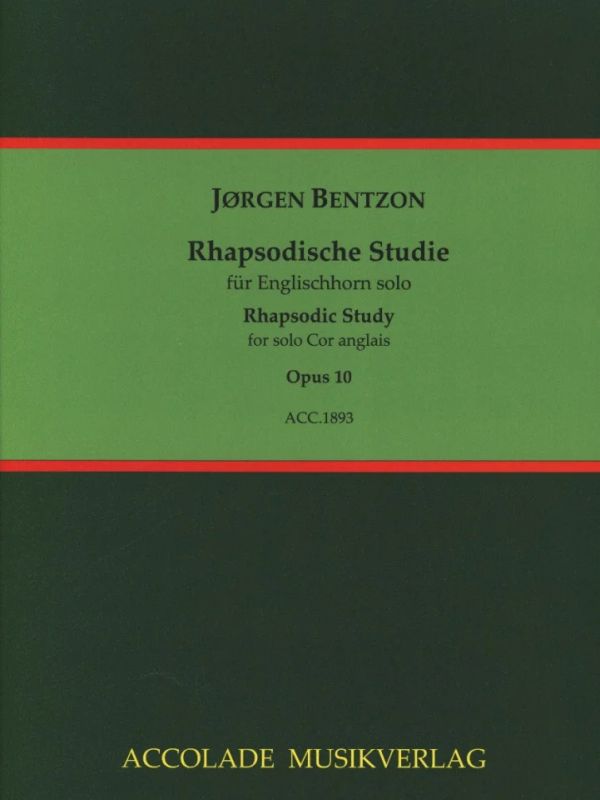 Jørgen Bentzon - Rhapsodische Studie op. 10