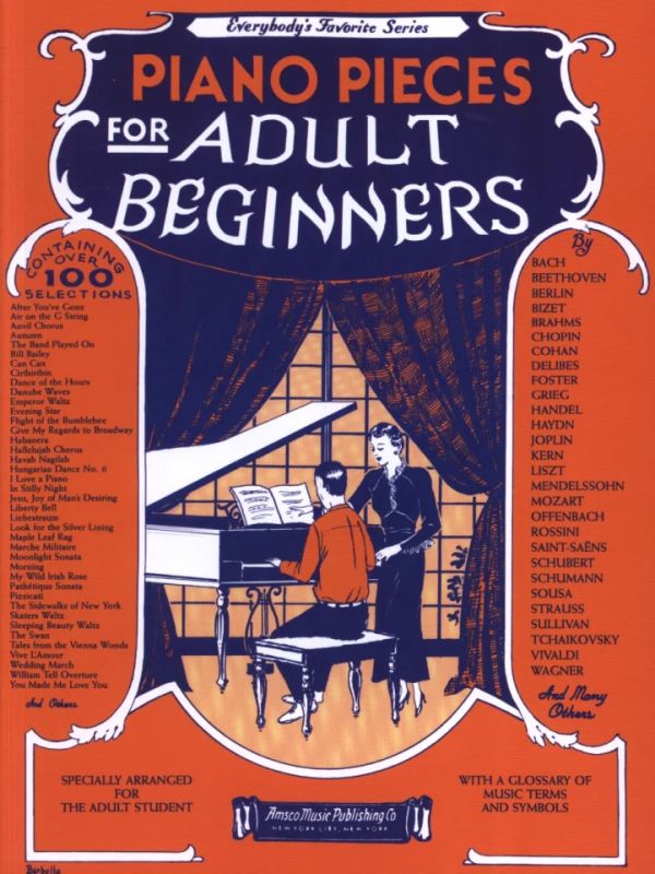 Piano Pieces for Adult Beginners