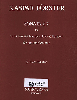 Kaspar Förster der Jüngere - Sonata à 7