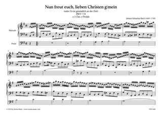 Johann Sebastian Bach - Nun freut euch, lieben Christen g'mein