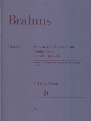 Johannes Brahms - Sonate für Klavier und Violoncello op. 38