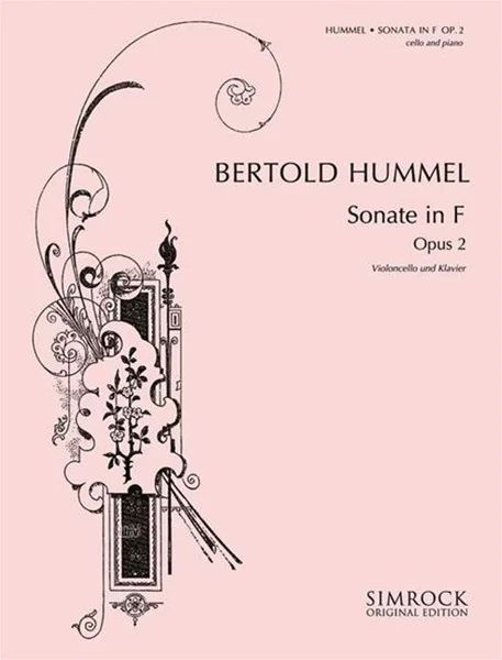 Bertold Hummel - Sonate in F op. 2 (1950)
