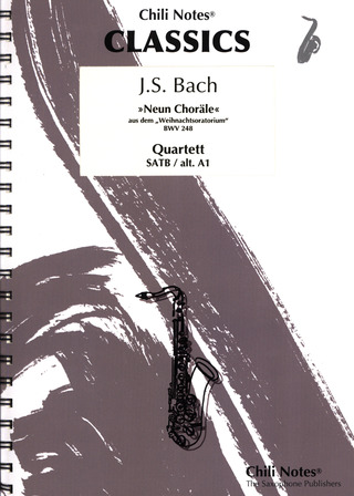 Johann Sebastian Bach - 9 Choraele Aus Dem Weihnachtsoratorium Bwv 248