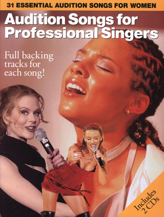 Audition Songs For Professional Singers Volume 2 Pvg Bk/Cd