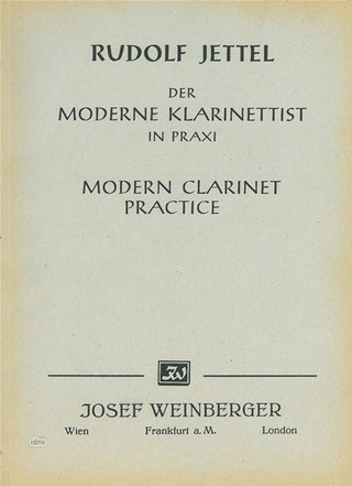 Rudolf Jettel: Der moderne Klarinettist in praxi 1