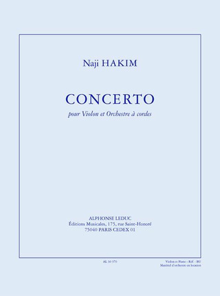 Naji Hakim - Concerto for Violin