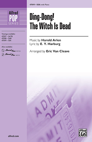 Harold Arlen - Ding-Dong! The Witch Is Dead SSA