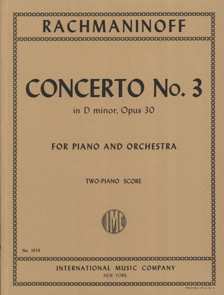 Sergei Rachmaninoff: Concerto No. 3 in D minor op. 30