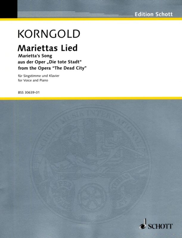 Erich Wolfgang Korngold - Mariettas Lied op. 12